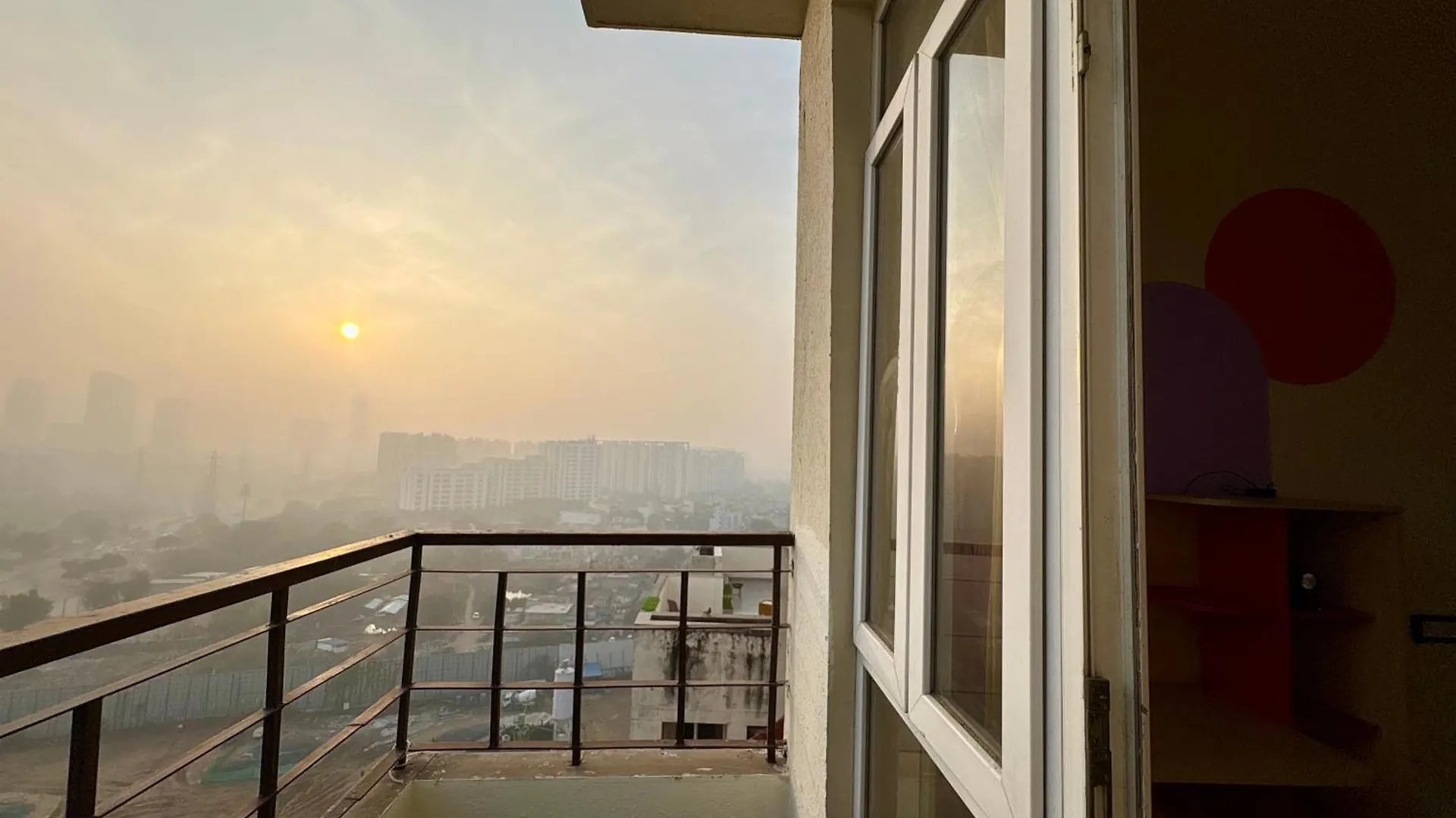 شقة Queen Room In Boutique Penthouse 16Th Floor غورغاون